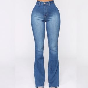 Fashion Nova High Rise Jeans